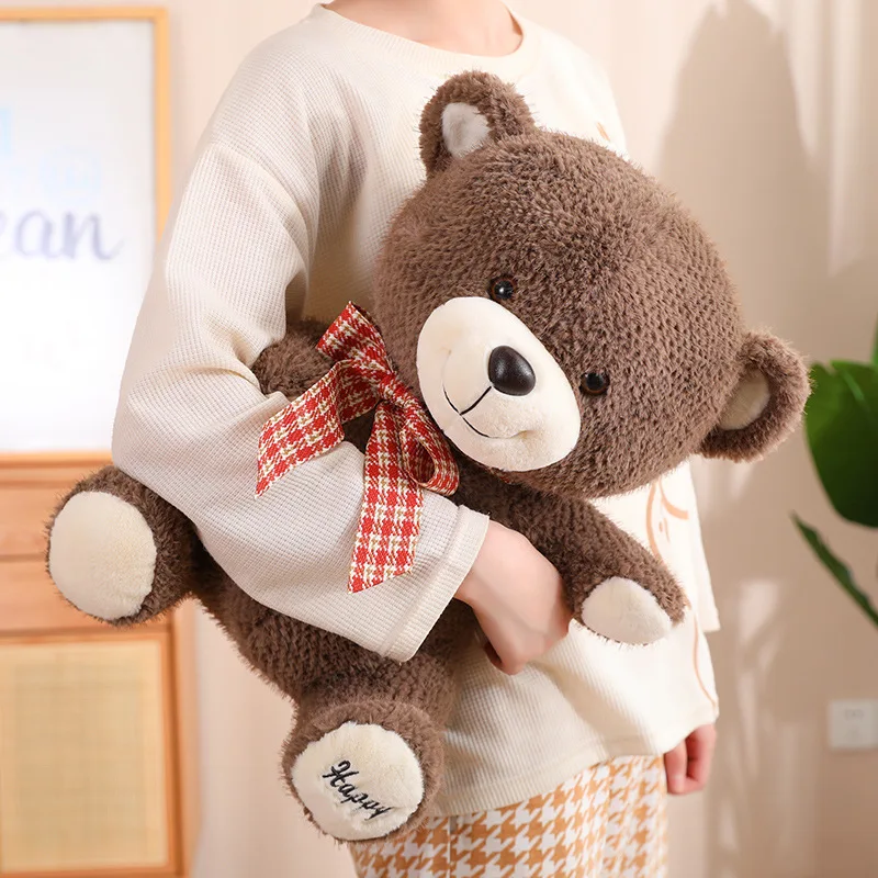 

Kawaii Bow-Knot Teddy Bear Doll Stuffed Animal Bear Plush Toys Present Lovers Girls Birthday Baby Gift