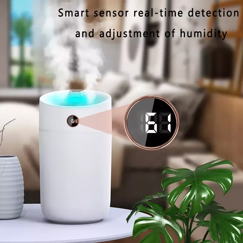 

Увлажнитель воздуха ультразвуковой с двойным распылителем и USB-портом