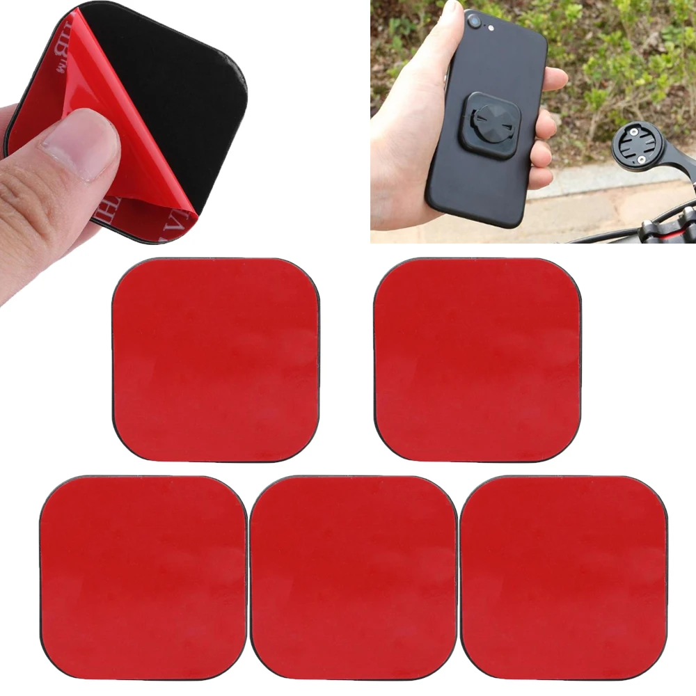 

1-5Pcs Bicycle Mobile Phone Sticker Mount Phone Holder Riding Strong Adhesive Support Stand Back Button Paste Adapter for GARMIN