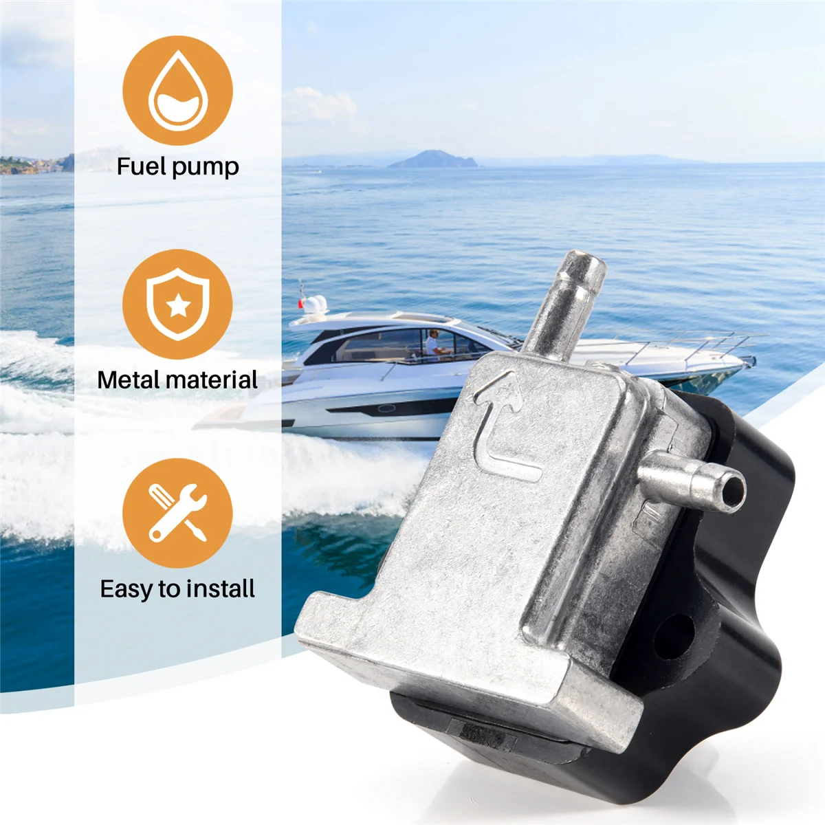 3H6-04000-7 803529T06 топливный насос для Tohatsu Mariner подвесного мотора Mercury 4-9 8 HP 4 циклов (ход)