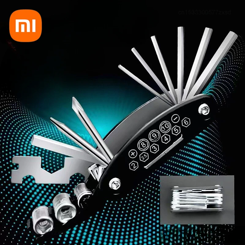 

Набор складных универсальных отверток Xiaomi, многофункциональный шестигранный универсальный маленький Удобный для переноски, инструмент для ремонта дома