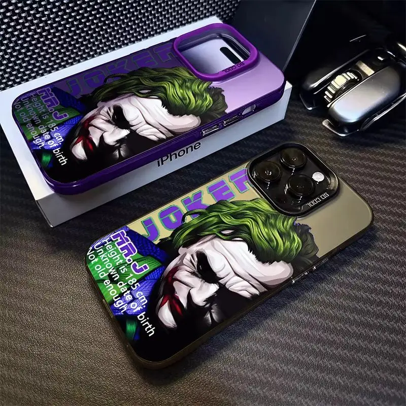 Чехол Clown Buffoon Gotham для J-Jokers Samsung Galaxy S25 S24 S23 S22 S21 S20 Note20 Ultra Plus FE M31 4G 5G Матовая задняя