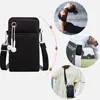 Shoulder Bags Unisex Waterproof Mobile Phone Bags Universal for Samsung/xiaomi/iphone Shoulder Bags Love Printing CrossBody Bag 4
