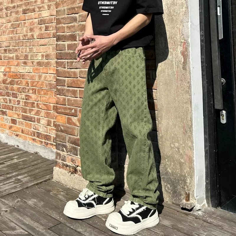 Мужские джинсы хаки