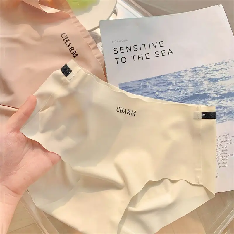 

Summer Ice Silk Lingerie For Women Sexy Underwear Traceless Underpants Ladies Ropa Interior Femenina Female Tanga Bragas Sexys