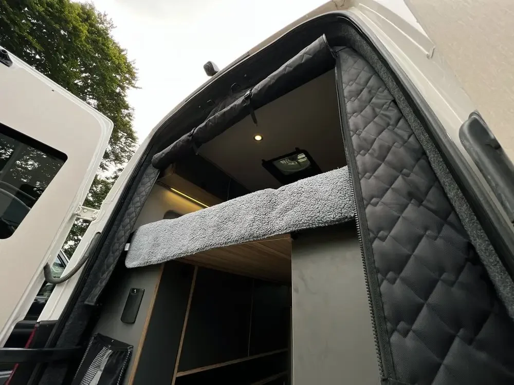 Фото 1 шт., изолированная крышка заднего сарая для автодома, термоэкран для Peugeot Boxer Fiat Ducato Citroen, реле Ram Promaster, аксессуары для автофургонов №5
