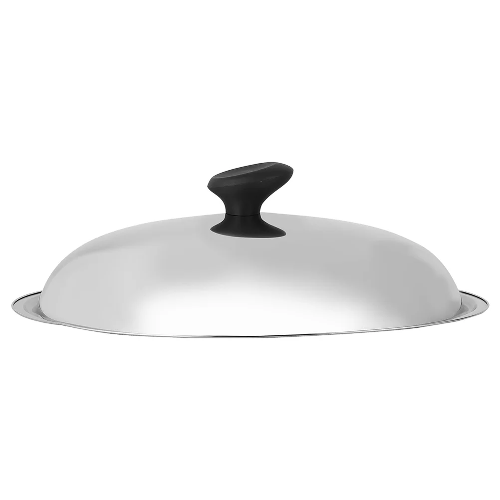 

Lid Cover Pan Pot Cooking Universal Replacement Kitchen Stainless Round Lids Cookware Skillet Steel Frying Dome Stock Pots