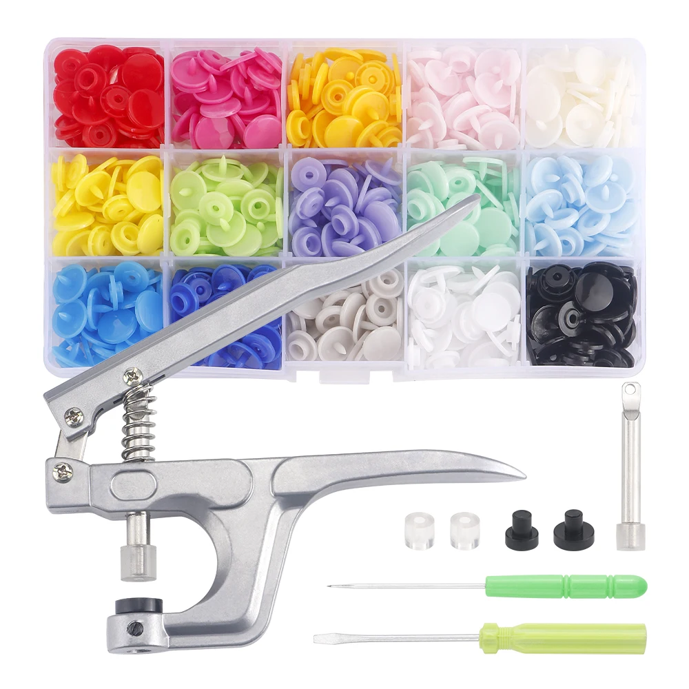 150 пар полимерные защелки T5 набор кнопок для рукоделия