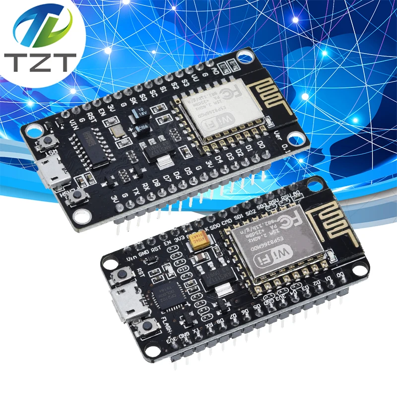 Беспроводной модуль CP2102/ CH340 NodeMcu V3 V2 Lua WIFI Интернет вещей макетная плата на основе ESP8266 стандартная с антенной pcb