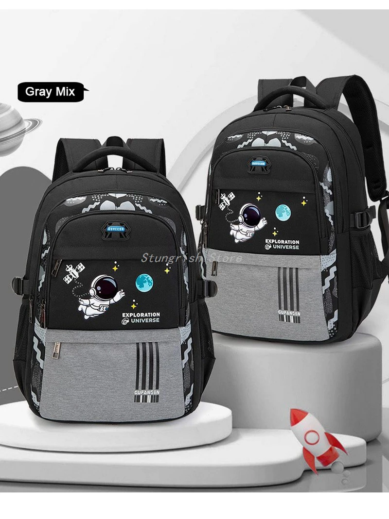 Top Quality Waterproof Children's Backpack Boys Girls Primary Schoolbag Large-Capacity Orthopedic Kids Backpack Mochila Infantil