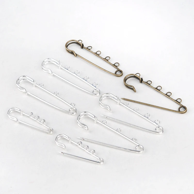 Булавка-застежка для украшений сделай сам с 3/5/9 отверстиями 10-30 шт