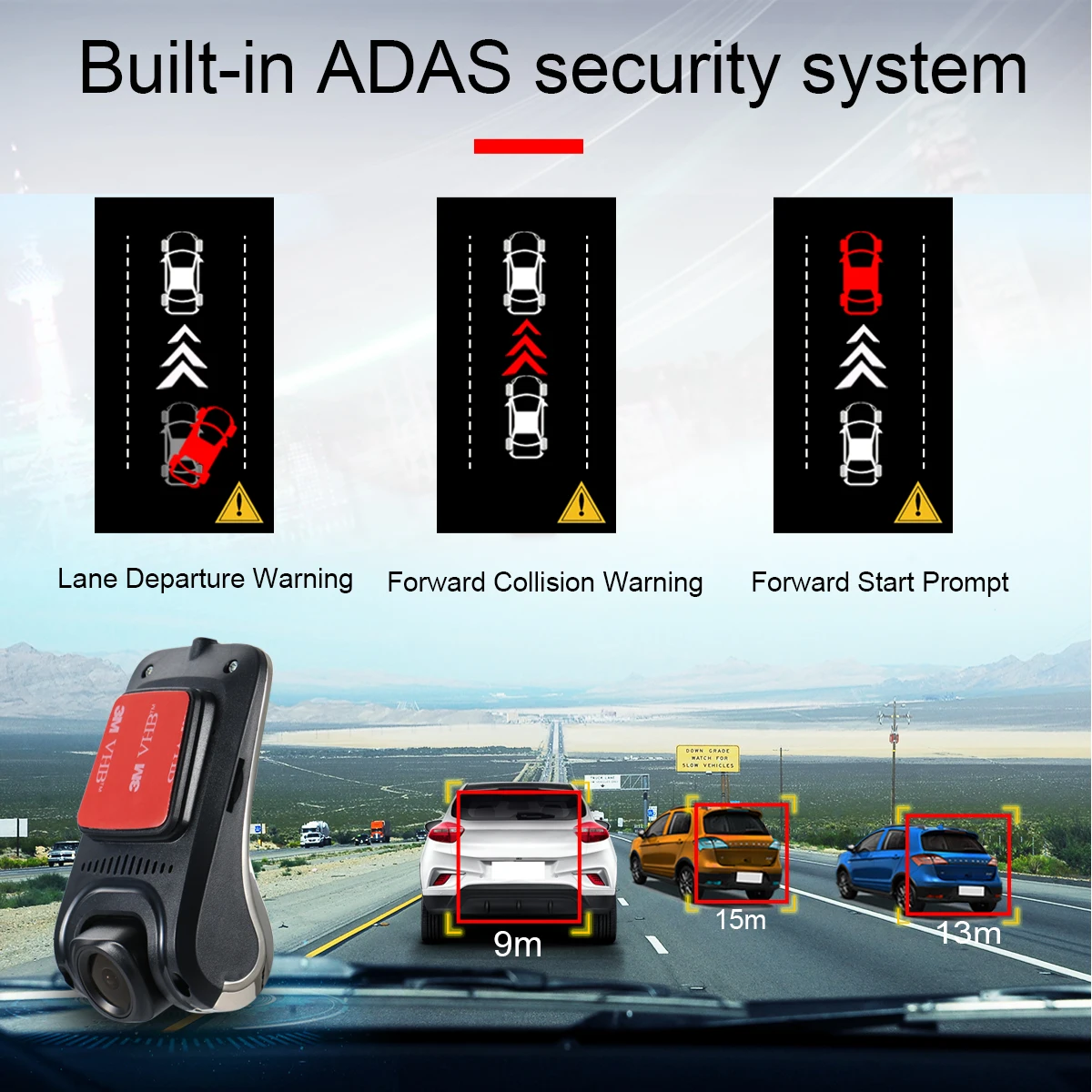car dvr usb dash cam 1080p full hd vehicle video recorder motion detector dash camera parking monitor night vision g sensor adas free global shipping