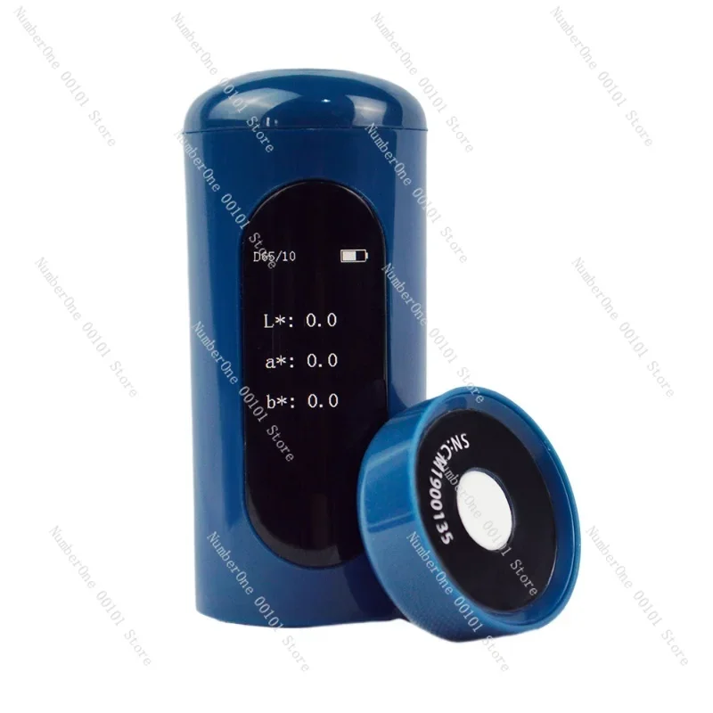 Портативный колориметр 45/0 измерение разницы в цвете краски пластиковой