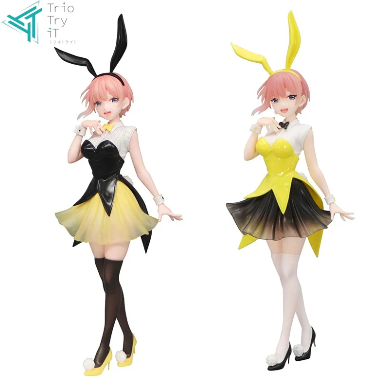 Фото В наличии FuRyu Trio-Try-iT The Quintessential Quintuplets Nakano Ichika Nino Miku Yotsuba Itsuki Bunny Girl Аниме Фигурка Игрушка №2