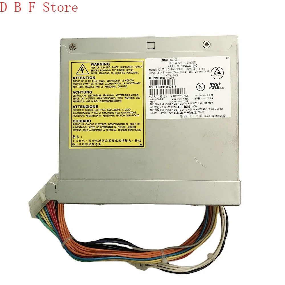 DPS-320EB C для HP B2600 источник питания рабочей станции 0950-4051 300 Вт