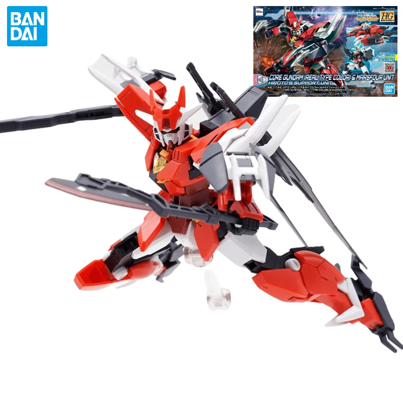 

Bandai Аниме Гундам, периферийная собранная модель HGBD:R 1/144 Core Gundam Mars, коллекция фигурок, подарков