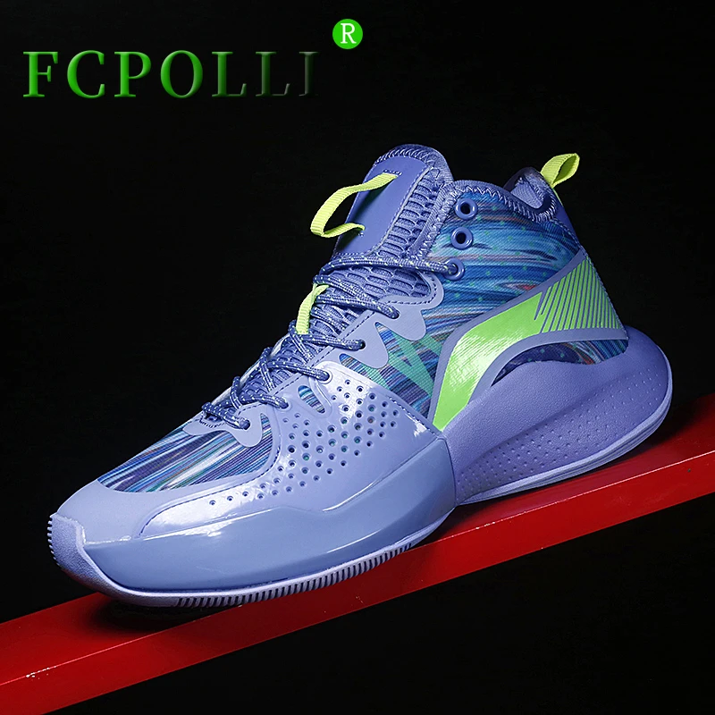 

2022 New Boys High Top Shoes Good Quality Mens Basketball Sneakers Anti-Slip Basketball Boots for Women Outdoor Training Shoe