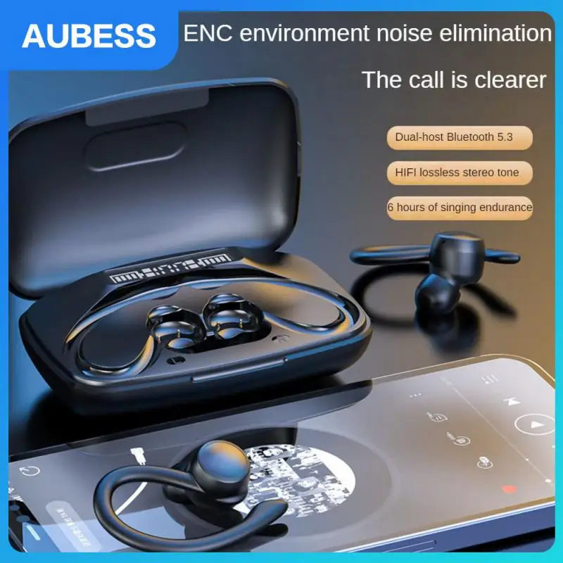 

Charging Time About 1 Hour Painless Wearing Touch Control Headset Waterproof Headset Low-power Consumption Earphone