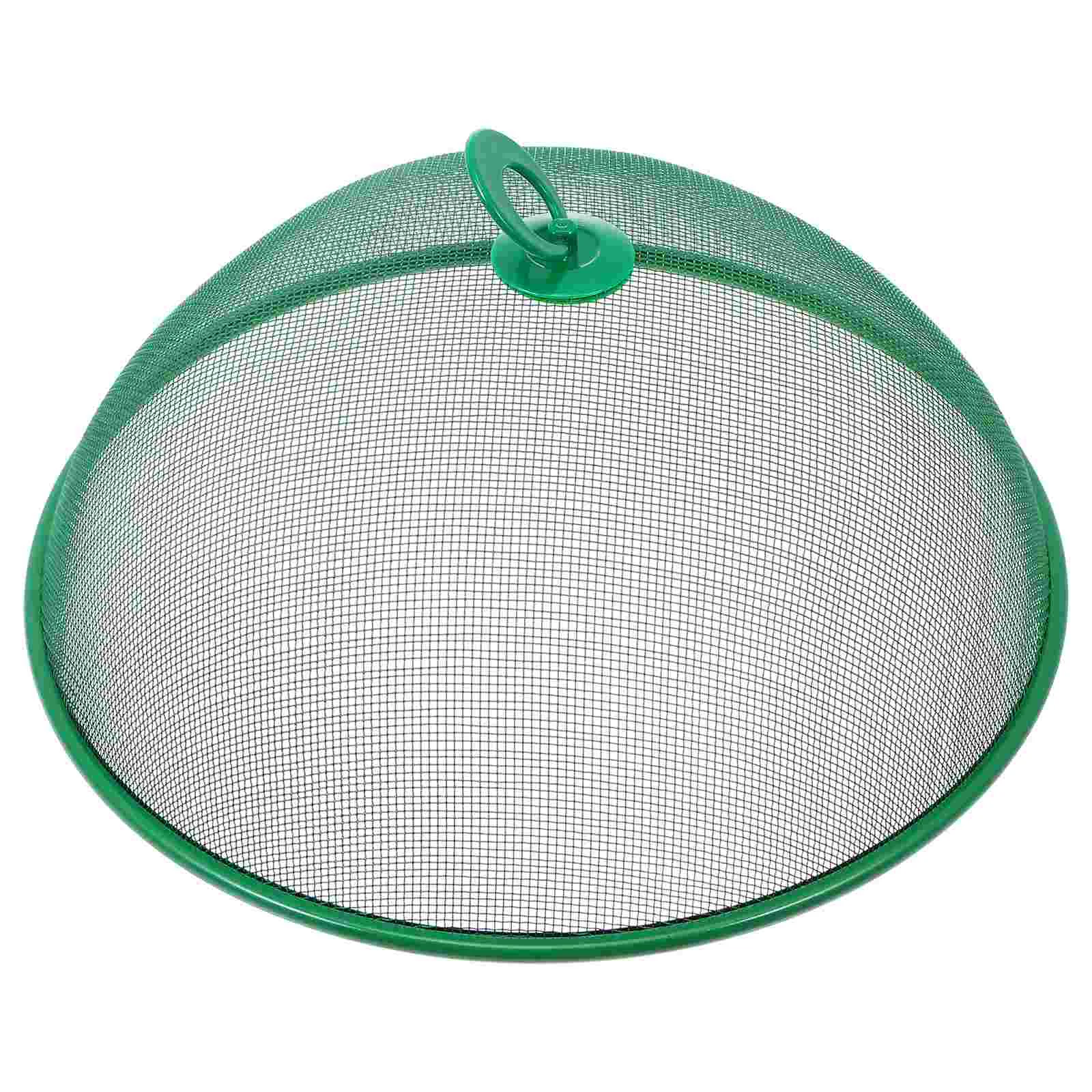 

Cover Dome Mesh Cake Tent Net Umbrella Fly Display Covers Serving Dessert Microwave Metal Picnic Lidanti Lids Plate Outdoor
