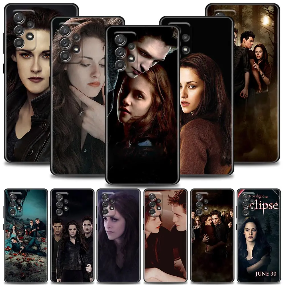 

Funda Case for Samsung A73 A53 A33 A23 A52 A72 A22 A32 A42 A71 A51 A91 A41 A31 A21S 4G 5G Case Twilight Movie Collection Poster