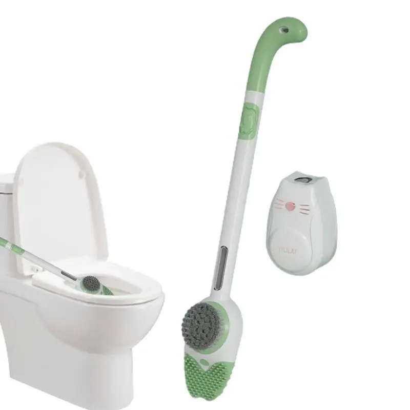

Креативная силиконовая щетка для туалета с дозатором жидкого мыла и длинной ручкой, многофункциональная щетка для уборки дома