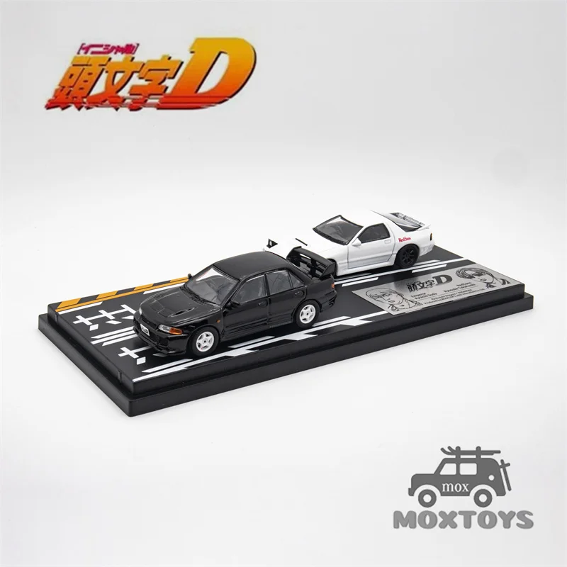 Литая модель автомобиля для моделей Mazda RX7 FC3S + CE9A 1:64