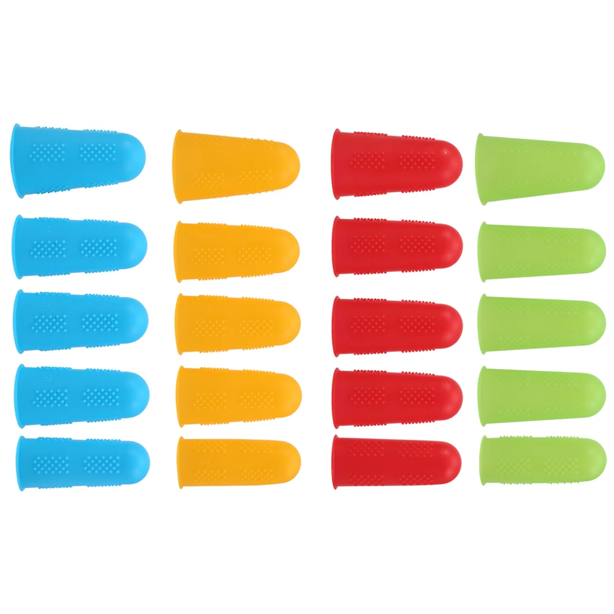 Силиконовые накладки на пальцы 20 шт. Защита для пальцев Инструмент горячего