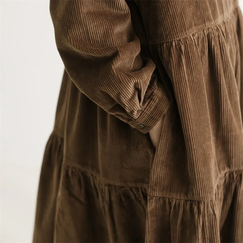 Женское однотонное платье в корейском стиле