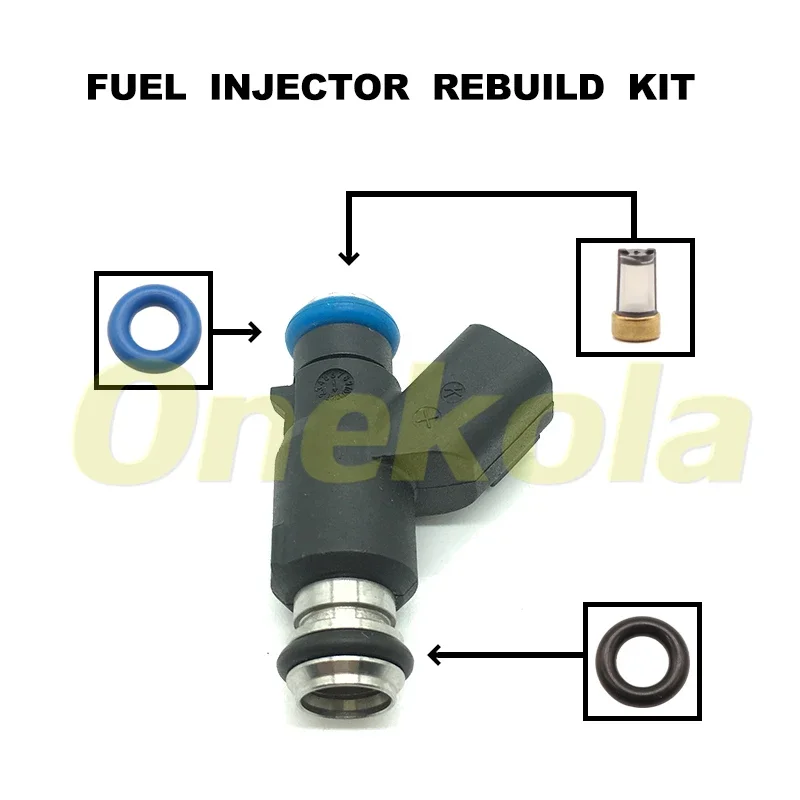 Комплект уплотнительных колец топливной форсунки уплотнительные фильтры для