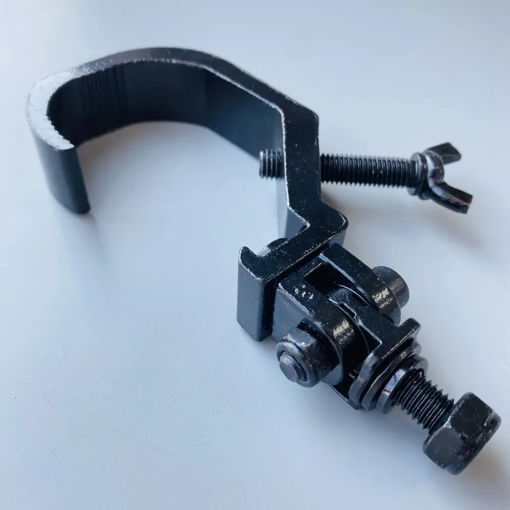 

Алюминиевый складной зажим для сценического осветительного устройства 38-52 мм, круглая труба, квадратная трубка, складные зажимы, крепление для фермы, DJ Audio, светодиодная движущаяся головка