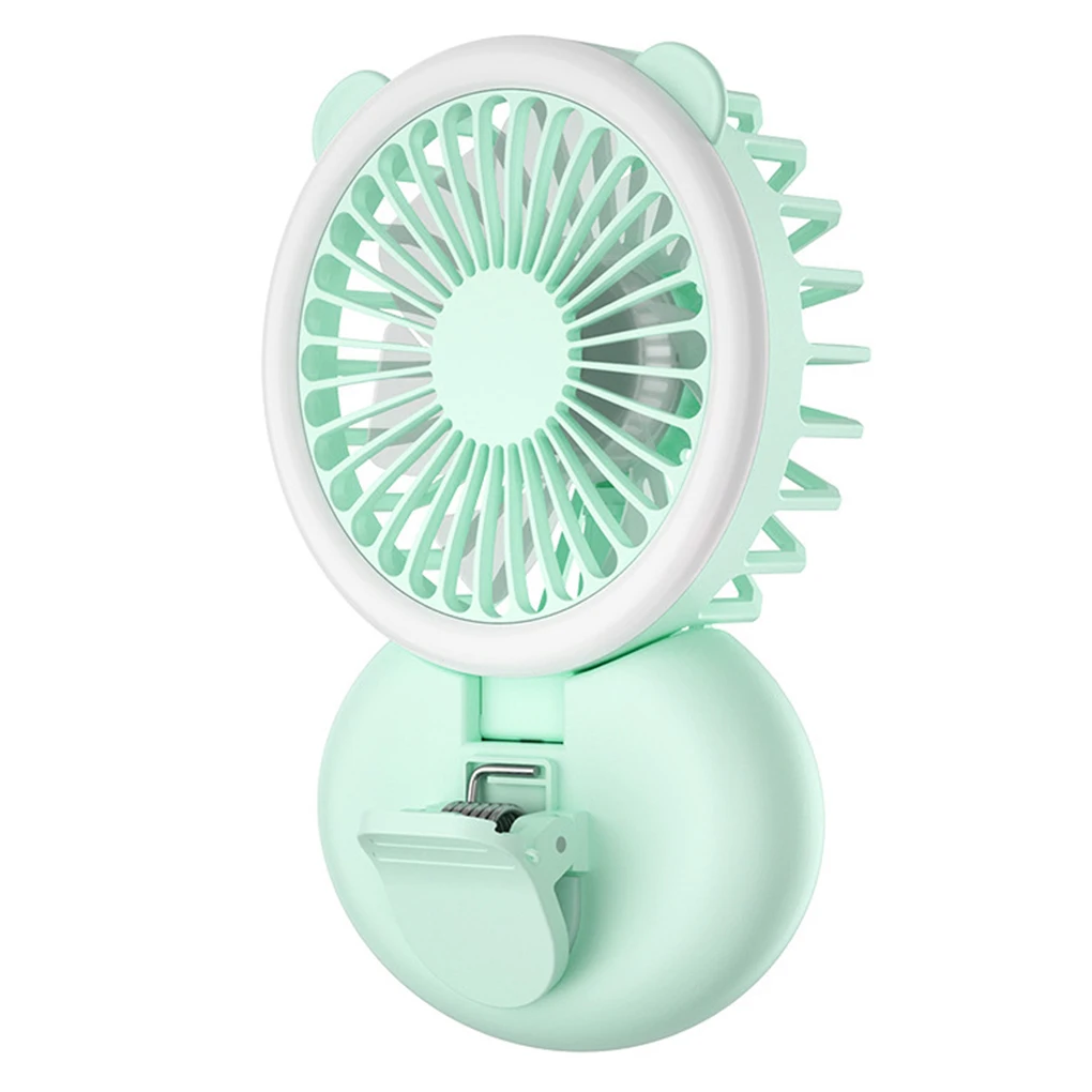 

3 Colors Clip Fan Electric USB Rechargeable Handheld Cooling Fan Adjustable Portable Cooler for Home Outdoor Office