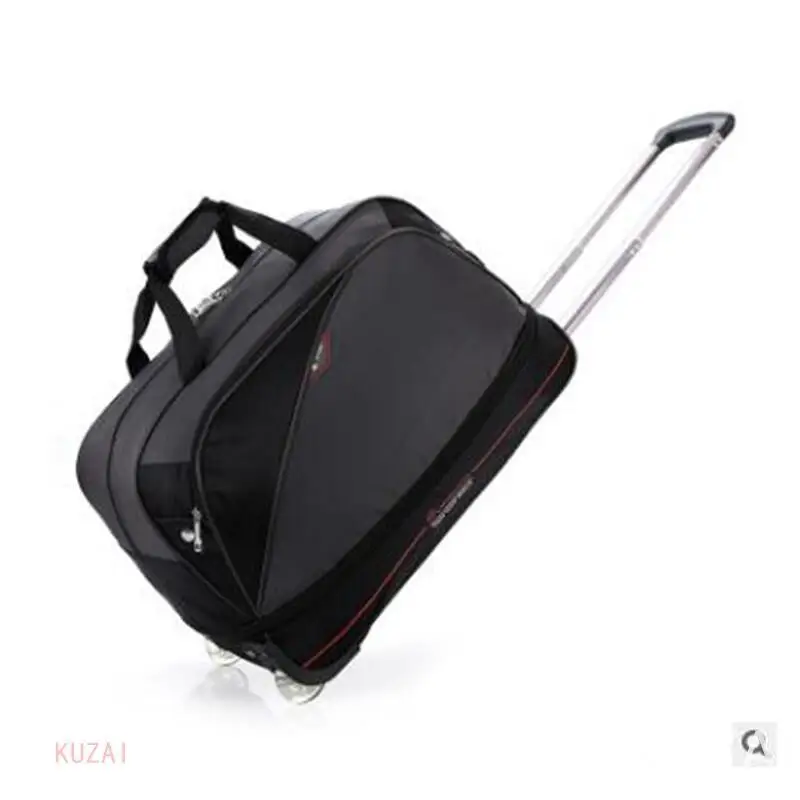 Men Nylon Travel Luggage Bag wheeled Bag Men Rolling Trolley bags Business Travel Bag For men luggage suitcase on wheels