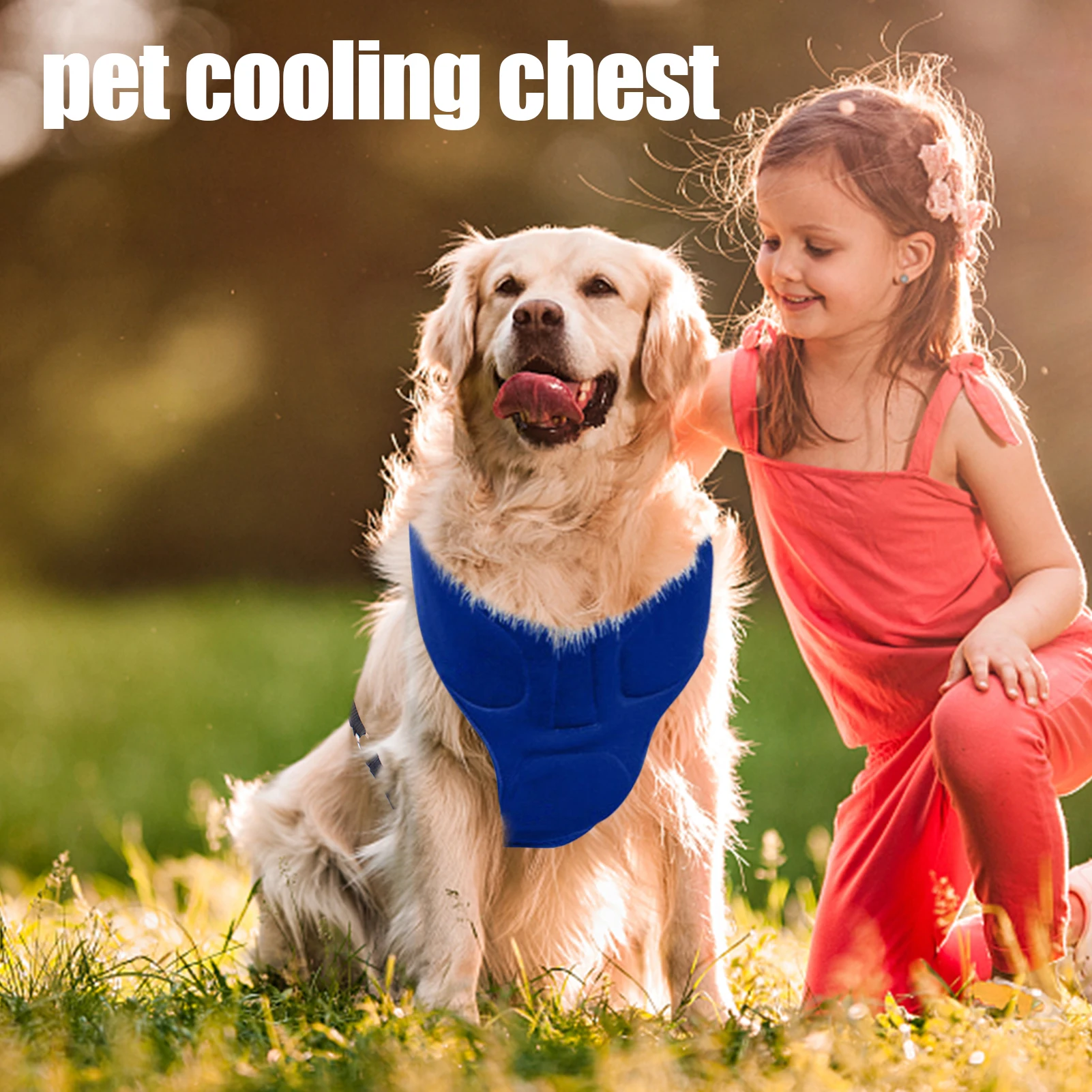 

Lightweight Dog Cooling Vest Harness UV Protection Shirt Sizing For Small Medium And Large Dogs Cooling Vest