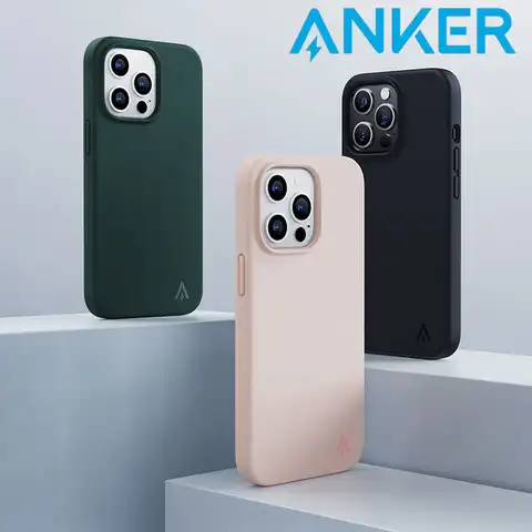 Чехол для телефона Anker из ТПУ для Iphone 13 pro max Magsafe, приятный для кожи, полное покрытие, магнитный опционально