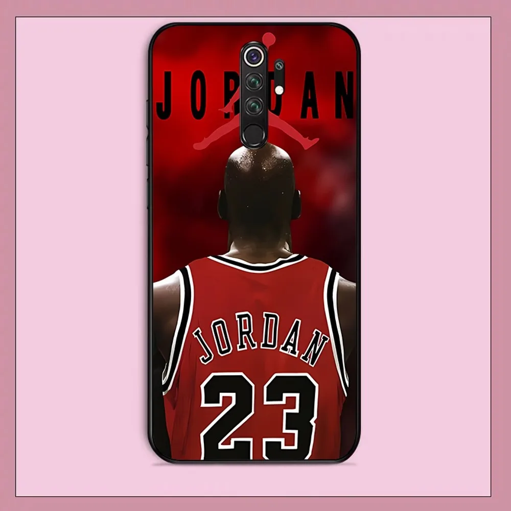 Чехол для телефона Basketball M-Michaell-J-Jordan Redmi Note 4 X 5 A 6 7 8 T 9 9S 10 11 11S 11Epro Poco M3 Pro