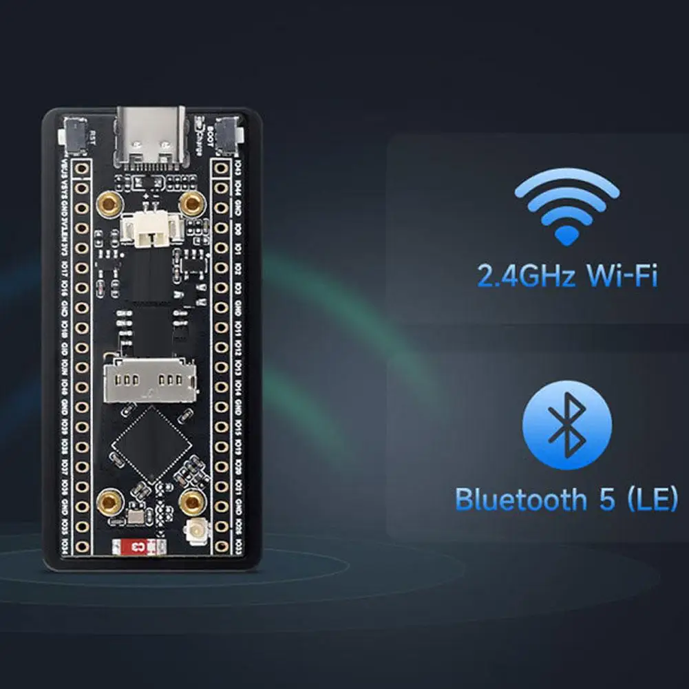 Для ESP32 S3 1 91-дюймовый AMOLED-экран с поддержкой 2 4 ГГц Wi-Fi Bluetooth для Arduino LVGL SD-Port/QMI8658C