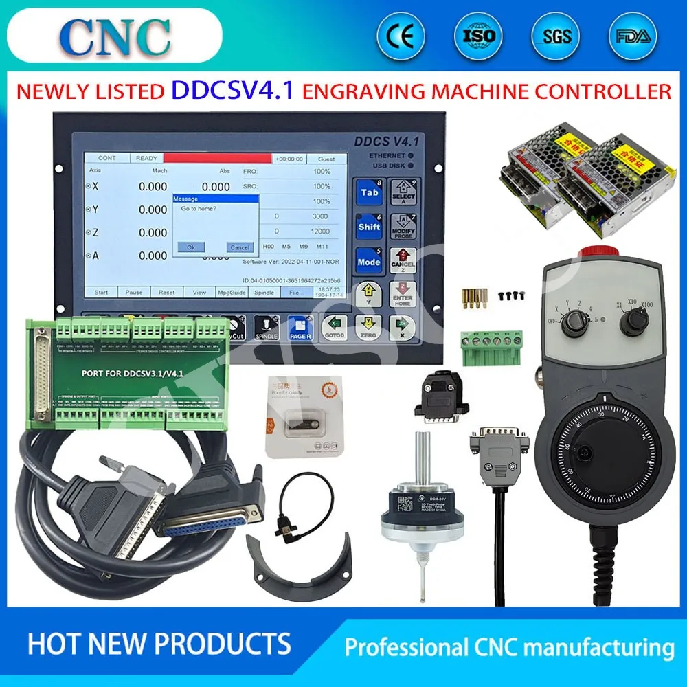 Новинка DDCSV4.1 набор контроллеров CNC 3-осевая 4-осевая автономная система движения 3D