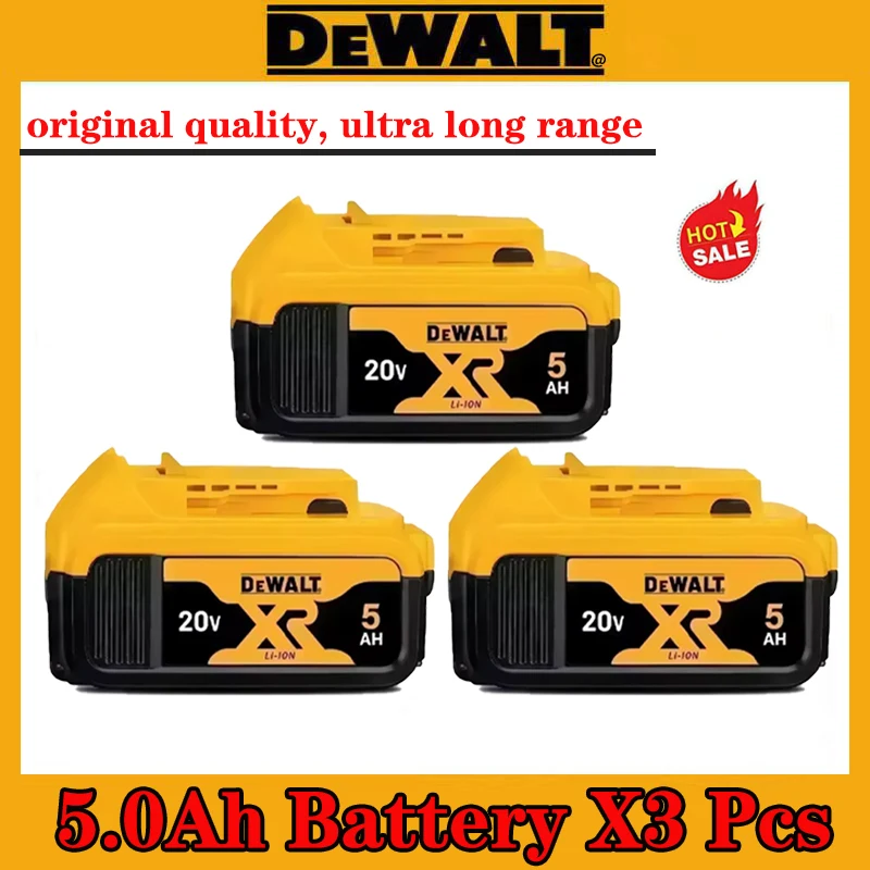 20V6Ah 5Ah литиевая батарея DCBP034 DCBP520 POWERSTACK Компактная серии Dewalt для