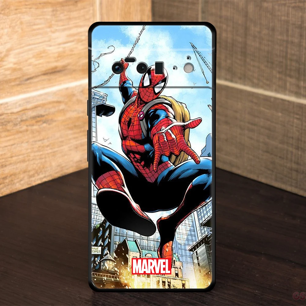 Чехол для смартфона с изображением Человека-паука Google Pixel 6 6Pro 5a 4a 3 4 XL 5 Pro 4G чехол