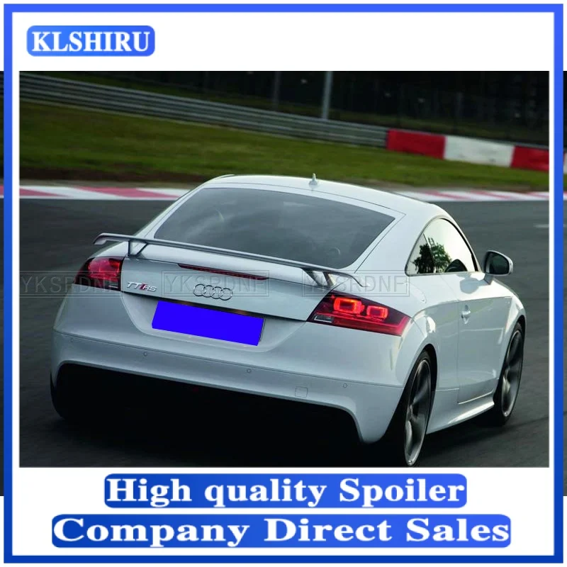 

Carbon Fiber / FRP Black Rear Trunk Spoiler Boot Lip Wing for Audi TT 8J TTS A5 A6 A7 All 2008 - 2011 Car styling