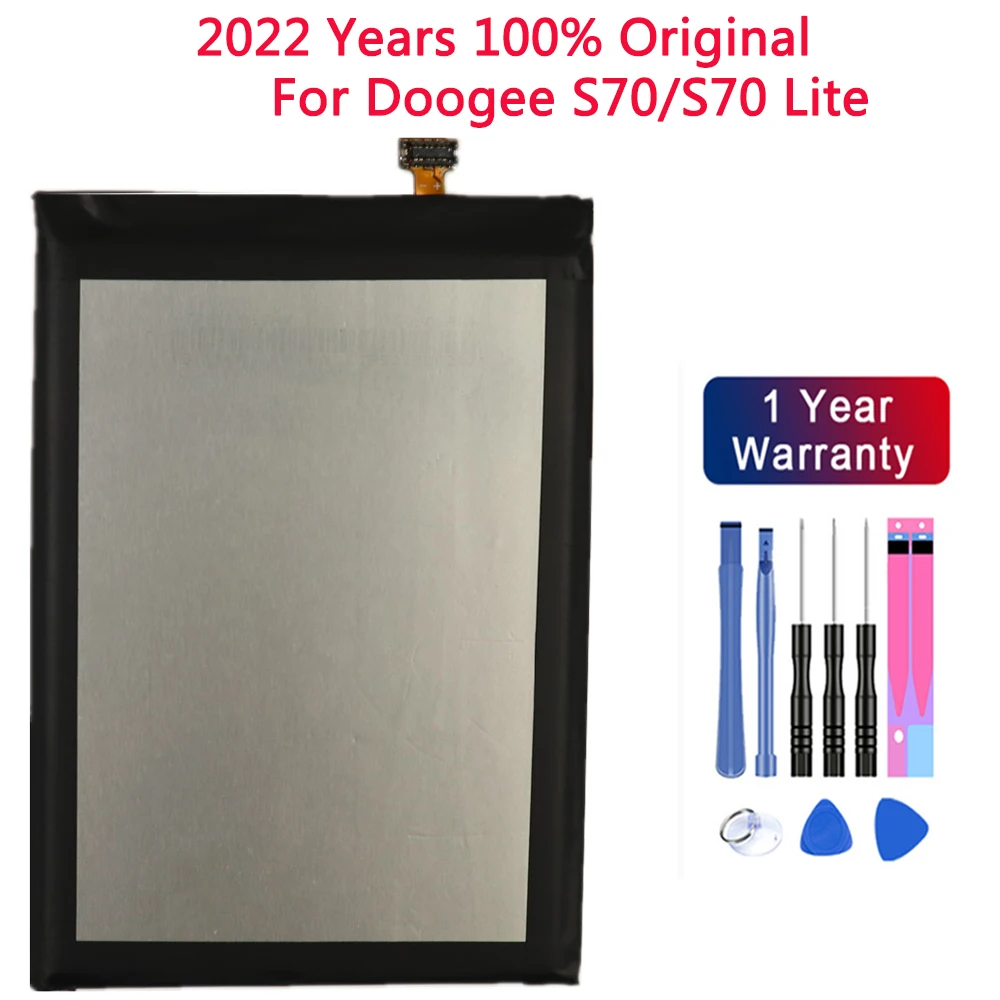 

2022 years100% Original DOOGEE battery 3.8V 5500mAh For DOOGEE S70 S70 Lite Battery High Quality +Tracking number +free tools