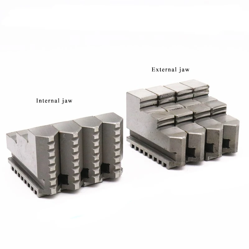 

4 Jaw Lathe Chuck SANOU Self Centering Chuck Jaws External Jaw Spare Part For 80MM 100MM