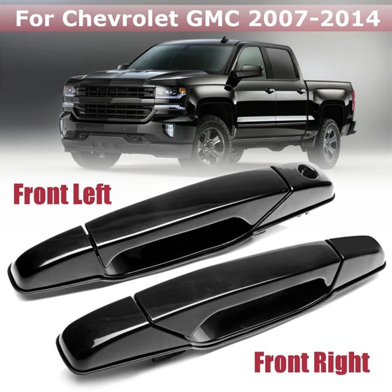 

Front Exterior Door Handle for Chevrolet Silverado 1500 GMC 2007-2014 Set of 2 LH and RH 20828237 25890220