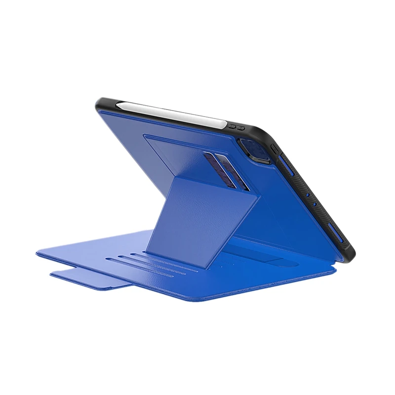 

Чехол для планшета Ipad Pro 11 дюймов, многофункциональный чехол для планшета с откидной крышкой и держателем для ручки (2020)