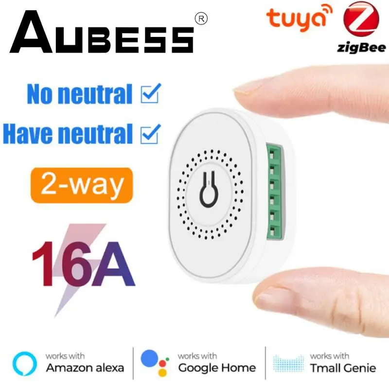 

Умный выключатель Tuya Zigbee, хаб с двухсторонним управлением, работает с приложением Smart Life, Alexa, Google Home