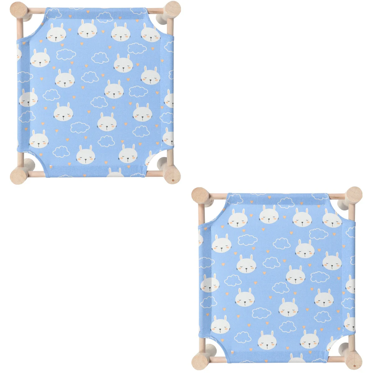 

Cat Bed Elevated Hammock Dog Cats Indoorbeds Supply Bunny Hammocks Wall Hanging Swing Summer Raised