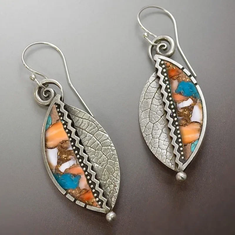 Бирюзовые серьги