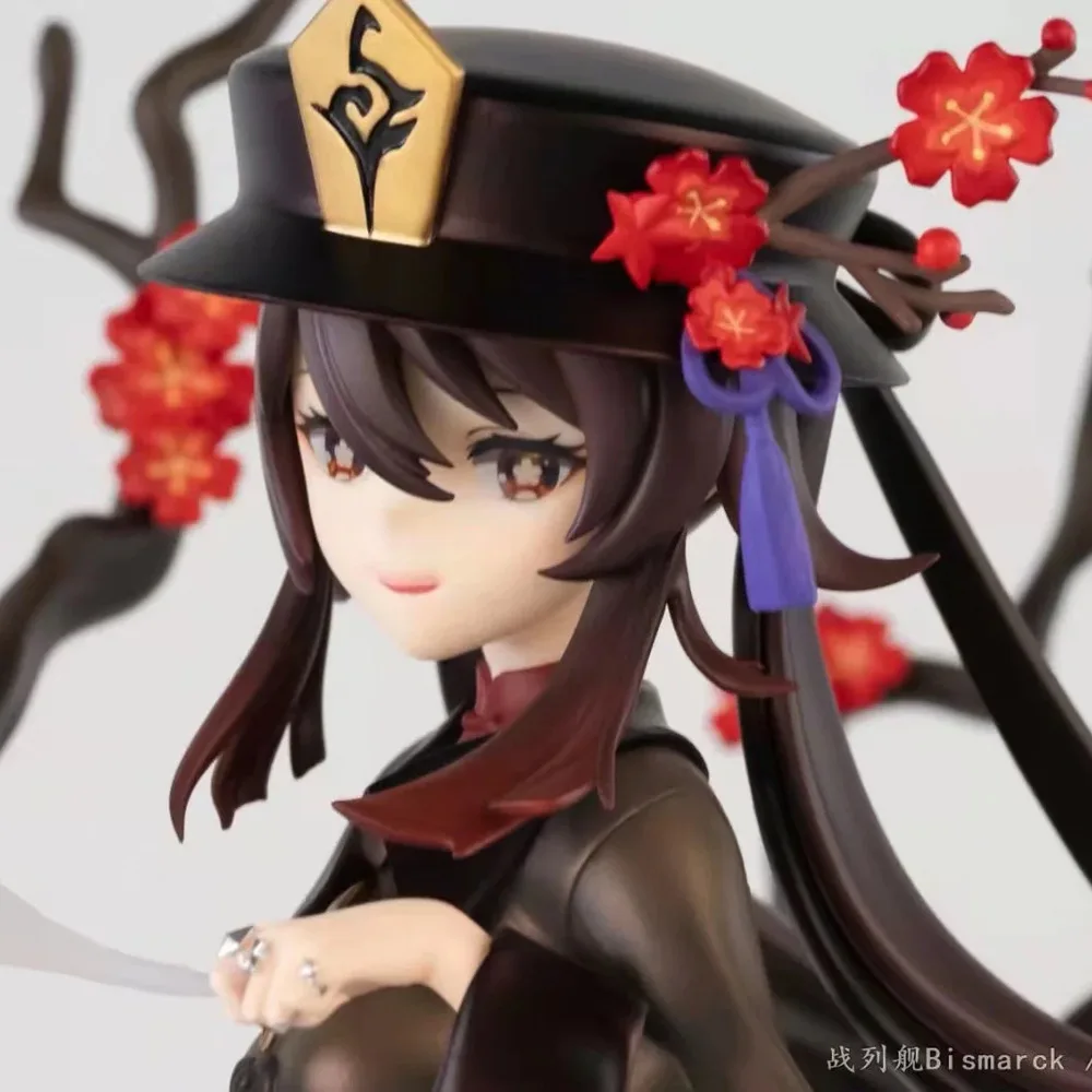 

new Genshin Impact Game miHoYo APEX-TOYS Hu Tao Japanese Anime Girl PVC Action Figure Toy Collectible Model Doll Children Gifts