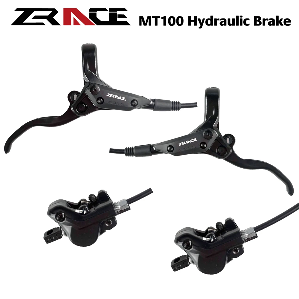 

Гидравлический тормоз ZRACE MT100 для горного велосипеда, набор дисковых тормозов с Масловым давлением для горного велосипеда, передний и задний тормоз