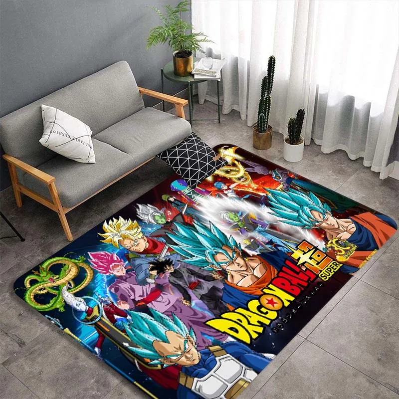 

Dragon B-ball Anime Carpet Living Room Bedroom Bedside Mat Japanese Study Room DBZ Chair Home Fashion Floor Mat Area Rug